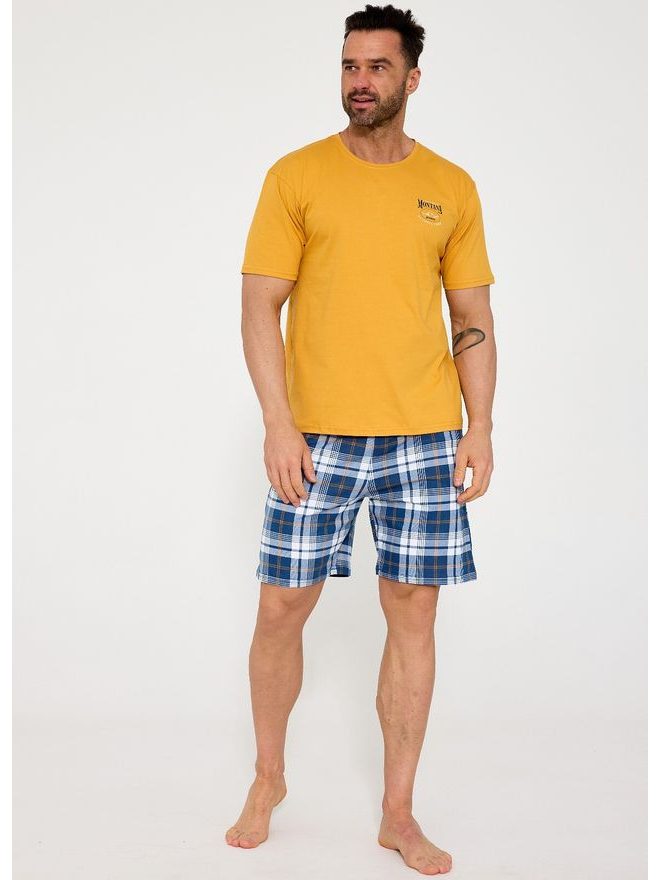 Pyžamo pánské 326/213 Montana 2 kr.r. S-2XL - Cornette