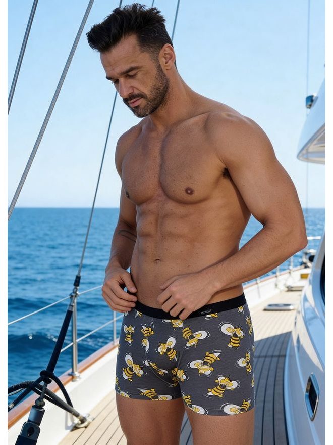 Boxerky pánské Tattoo 280/254 Homel 3XL-5XL - Cornette