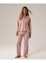 Pyžamo dámské propínací NLP-503 dl.r .S-2XL - Atlantic