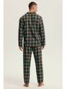 Pyžamo pánské 43460 Nut dl.r. M-3XL propínací - Henderson
