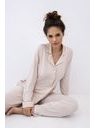 Pyžamo dámské Clarina dl.r XS-2XL propínací - Sensis