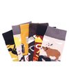 Klasické pánske ponožky TOPQ (M2652) - 3 páry (mix farieb)