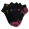 Dámske členkové ponožky (PW4006) - 12 párov (mix farieb)