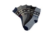 Pánské vlněné ponožky Alpaca (PA-587) - 3 páry (mix barev)