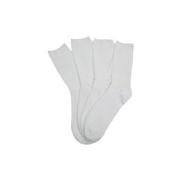 Pánske zdravotné bambusové ponožky - 10 párov (BIELE)