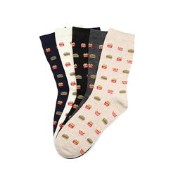 Dámské klasické ponožky (NY04) - 6 párů (mix barev)