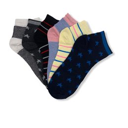 Dámske členkové ponožky (BK-3015) 12 párov (mix farieb)