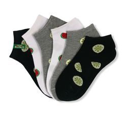 Dámske členkové ponožky (XW2658) - 12 párov (mix farieb)