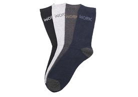 Pánské pracovní ponožky zateplené PA-6013 - 5 párů (mix barev)