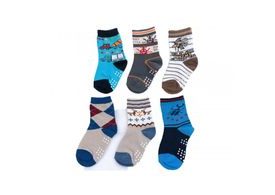 Chlapecké klasické ponožky (8503) - 6 párů (mix barev)