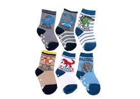 Chlapecké klasické ponožky (8501) - 6 párů (mix barev