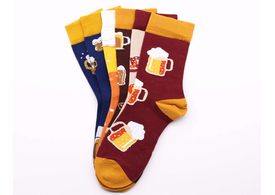 Pánské klasické ponožky TOPQ (M2651AB) - 3 páry (mix barev)
