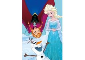 Dětský ručník - Ledové Království Anna, Elsa a Olaf