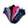 Dámske členkové ponožky (EW027) - 12 párov (mix farieb)