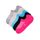 Női bokanélküli zokni (YW30) - 10 pár (vegyes színek)