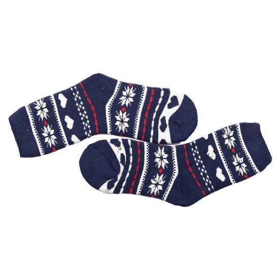 Dámské vlněné ponožky Alpaca (PB449) - 3 páry (mix barev)