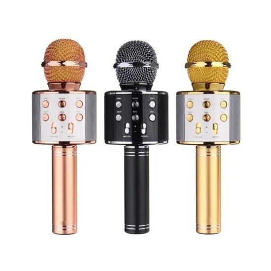 Bezdrátový karaoke mikrofon s Bluetooth
