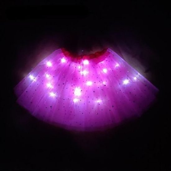 LED svítící sukýnka pro malé princezny