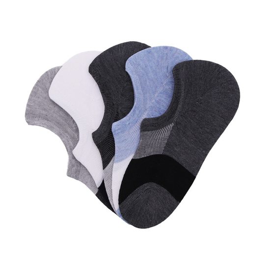 Pánské bezkotníčkové ponožky (YM04) - 10 párů (mix barev)