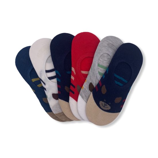 Chlapčenské bezčlenkové ponožky JAC-2227 - 4 páry (mix farieb)