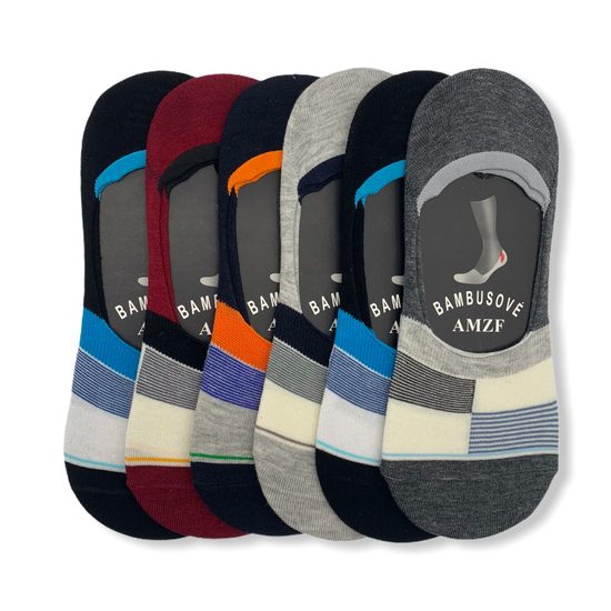 Pánske bezčlenkové ponožky (JA-1110) - 8 párov (mix farieb)