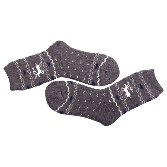 Női gyapjú zokni Alpaka (PB463) - 3 pár (vegyes színek)