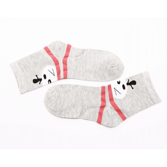 Dívčí klasické ponožky (QW3046) - 6 párů (mix barev)