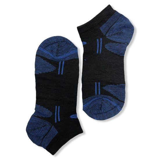Dámske členkové ponožky (PW4006) - 12 párov (mix farieb)