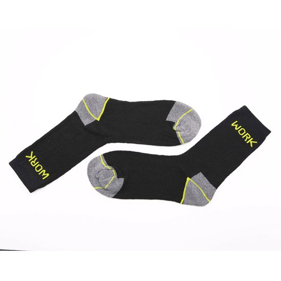 Pánske zateplené pracovné ponožky PA-6012 - 5 párov (mix farieb)