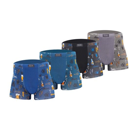 Pánske boxerky (G575) - 4 ks v balení (mix farieb)