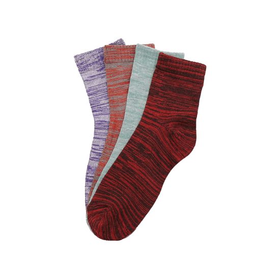 Dámské sportovní ponožky (ZB7-443) - 12 párů (MIX BAREV)