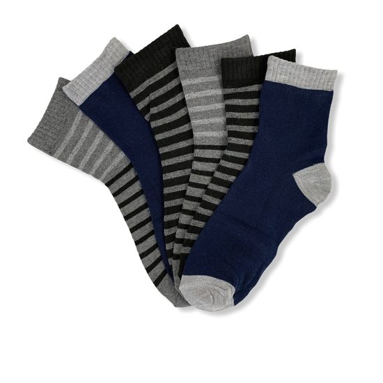 Dámske športové ponožky (ZB7-449) - 12 párov (MIX FARIEB)