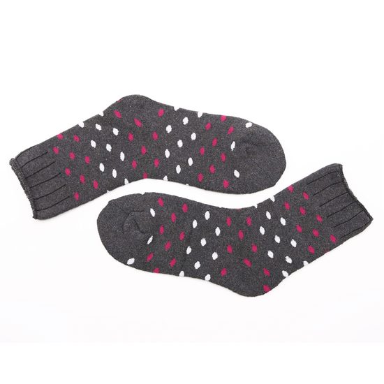 Női thermo zokni (PB-847) - 6 pár (vegyes színek)