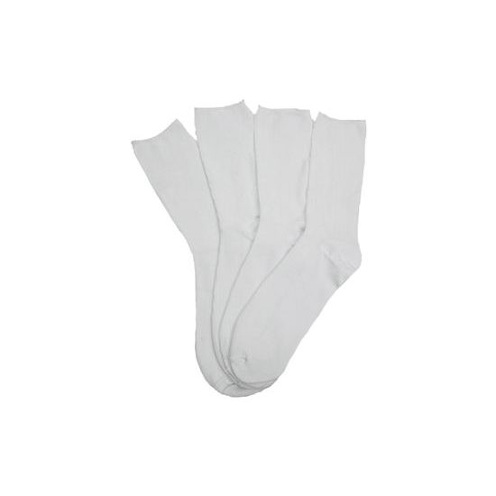 Férfi egészségügyi bambusz zokni  (Z200A) - 6 pár (FEHÉR)