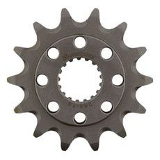 ŘETĚZOVÁ SADA EK - STŘÍBRNÝ ŘETĚZ 520 SRX, X-KROUŽEK, KOLEČKO SUPERSPROX, HLINÍKOVÁ ROZETA SUPERSPROX PRO HONDA CR 250 R 1988-1989