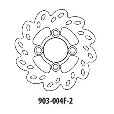 BRZDOVÝ KOTOUČ GOLDFREN 903-004F-2 PŘEDNÍ 160,6 MM