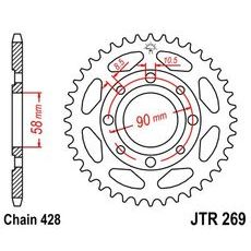 Řetězová rozeta JT JTR 269-40 40 zubů, 428