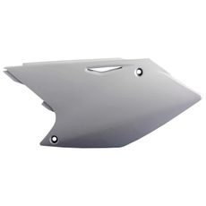 BOČNÍ ČÍSLOVÉ TABULKY POLISPORT 8601900003 (PÁR) BÍLÁ PRO KAWASAKI KX 250 (F) 4T 2004-2005, SUZUKI RM-Z 250 2004-2006