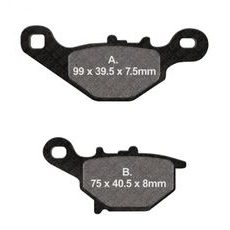 BRZDOVÉ DESTIČKY EBC FA230R