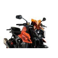 PLEXI ŠTÍT PUIG NEW GEN. SPORT 21995T ORANŽOVÁ