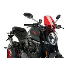 PLEXI ŠTÍT PUIG NEW GEN. SPORT 20712R ČERVENÁ