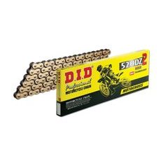 ŘETĚZOVÁ SADA D.I.D CHAIN - ZLATÝ ŘETĚZ 520 DZ, NETĚSNĚNÝ, KOLEČKO SUPERSPROX, ROZETA SUPERSPROX PRO KTM EXC (XC) 300 2005-2011