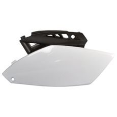 BOČNÍ ČÍSLOVÉ TABULKY POLISPORT 8605600001 (PÁR) ČERNÁ/BÍLÁ PRO YAMAHA YZ 250 F 2010-2013