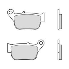 BRZDOVÉ DESTIČKY BREMBO 07109XS