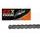 Řetězová sada EK - stříbrný řetěz 420 DEH, Netěsněný, kolečko SUPERSPROX, rozeta SUPERSPROX pro KAWASAKI KLX 110 (R) 2002