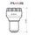 Žárovka RMS 246510545 12V 12 Led, BAY15D bílá