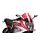 Plexi štít PUIG RACING 7003R červená