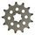 Řetězová sada D.I.D Chain - stříbrný řetěz 428 VX, X-kroužek, kolečko SUPERSPROX, hliníková rozeta JT pro SUZUKI RM 80 1982
