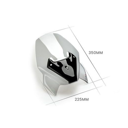 PLEXI ŠTÍT PUIG NEW GEN. SPORT 20359N ČERNÝ