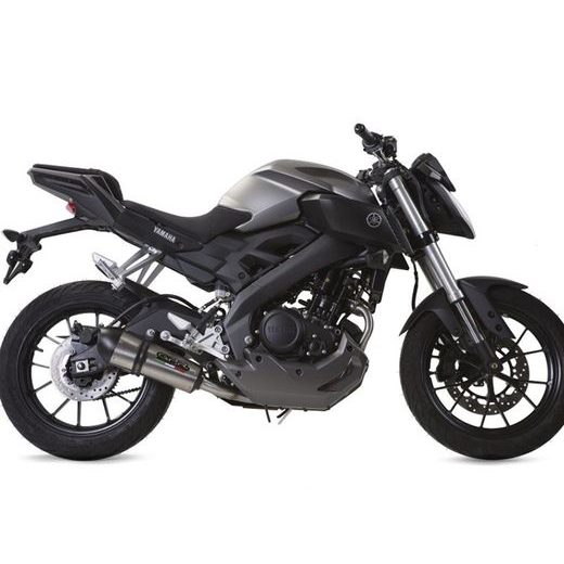 VÝFUK KOMPLETNÍ GPR NEW GRAND PRIX EVO TITANIUM Y.206.CAT.GPAN.TO BROUŠENÝ TITAN ZAHRNUJE ODNÍMATELNÝ DB KILLER A KATALYZÁTOR